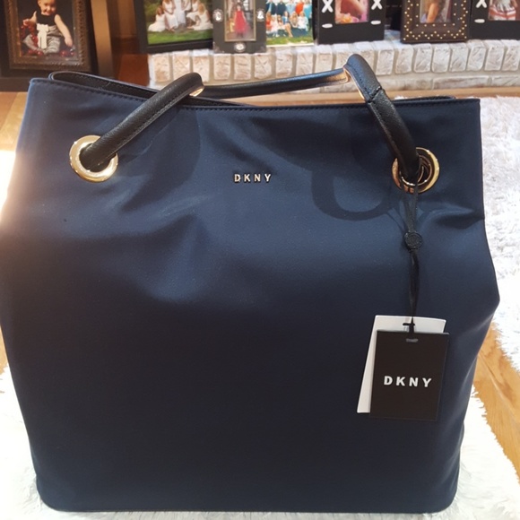 dkny navy bag